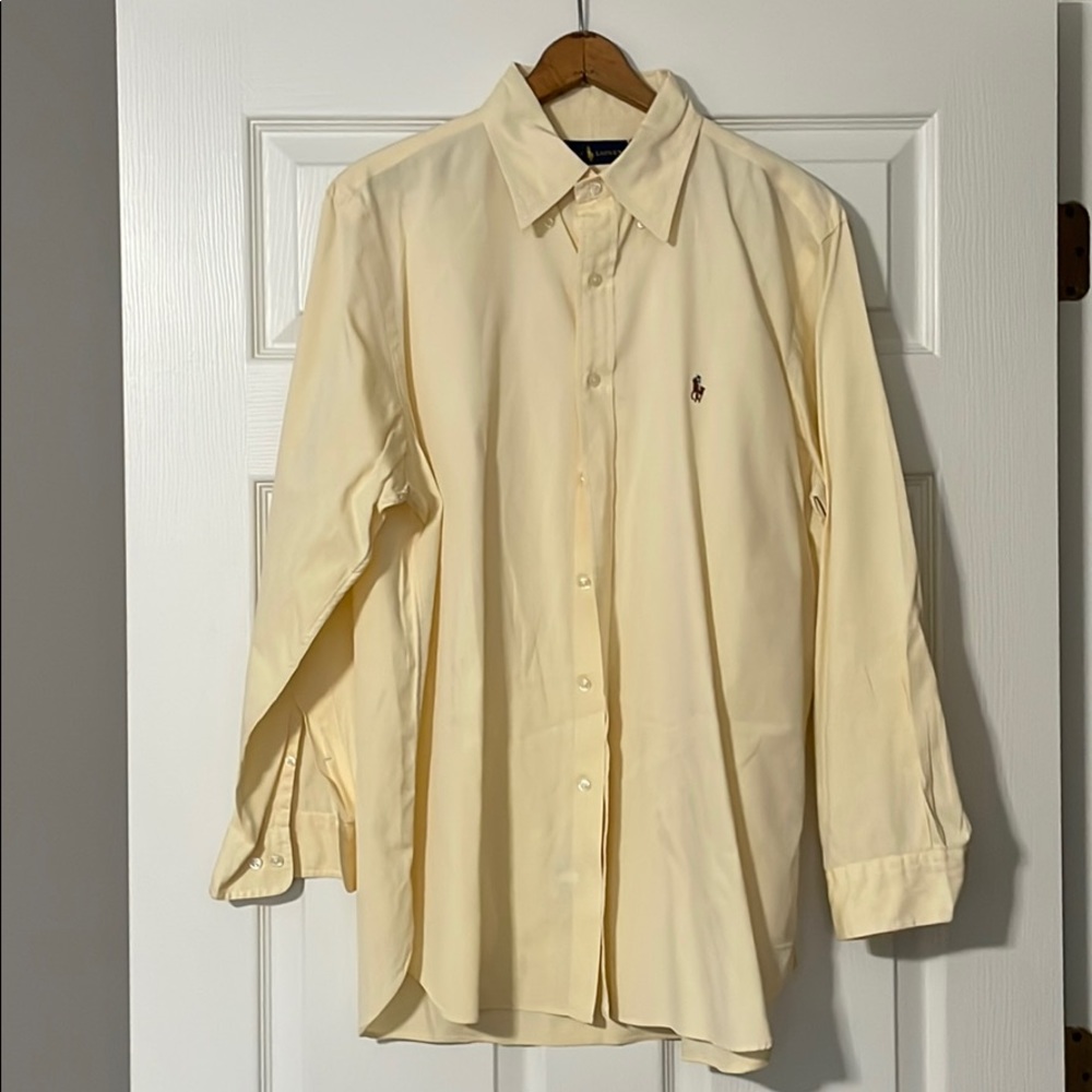 Polo Ralph Lauren men's collar shirt | Yellow